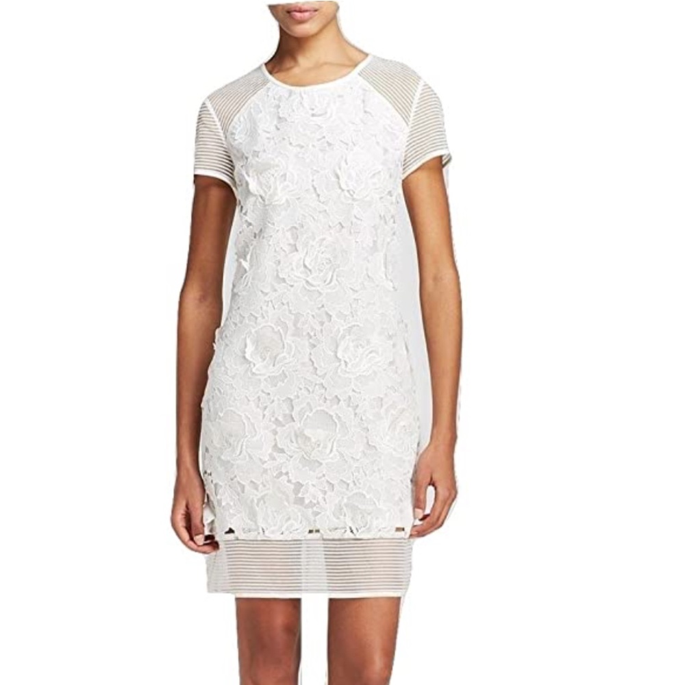 Boss Hugo Boss  Desimi Floral Lace S/S Dress-NEW
